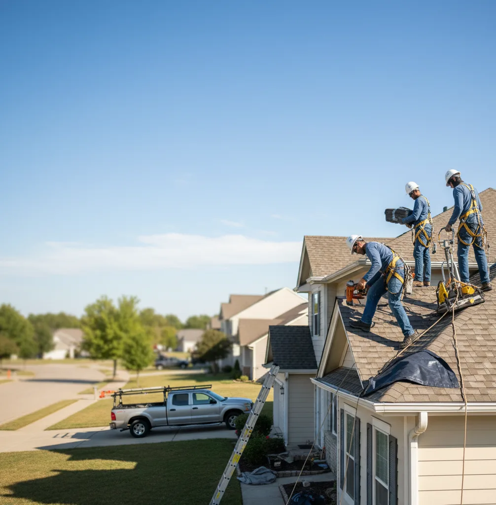 Roof Repair in Alma